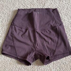 Born Primitive Dark Purple Bike Shorts